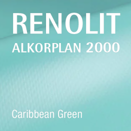 Baseino PVC danga Alkorplan 2000 | Caribbean Green